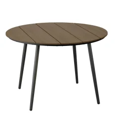 Gartentisch 'Lana' Stahl Ø 110 x 74 cm