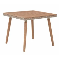 Gartentisch 'Leona' Akazienholz 90 x 75 x 90 cm