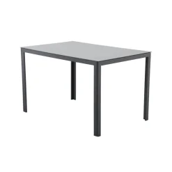 Gartentisch 'Marie' Stahl 120 x 80 x 75 cm
