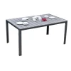 Gartentisch 'Olivia' Aluminium 90 x 72 x 150 cm