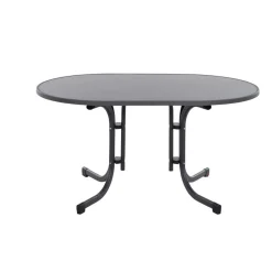 Gartentisch 'Paco' klappbar Stahl 90 x 70 x 138 cm