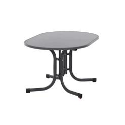 Gartentisch 'Paco' klappbar Stahl 90 x 70 x 138 cm