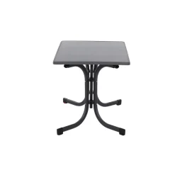 Gartentisch 'Paco' klappbar Stahl 70 x 70 x 110 cm