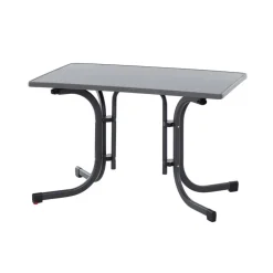 Gartentisch 'Paco' klappbar Stahl 70 x 70 x 110 cm