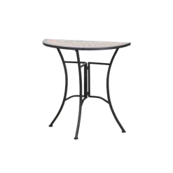 Gartentisch 'Prato' Stahl/Keramik 35 x 71 x 70 cm