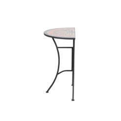 Gartentisch 'Prato' Stahl/Keramik 35 x 71 x 70 cm