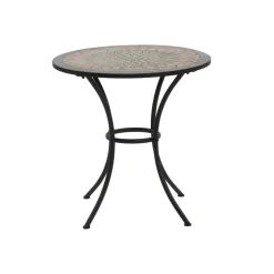 Gartentisch 'Prato' Stahl/Keramik Ø 70 x 69,5 cm