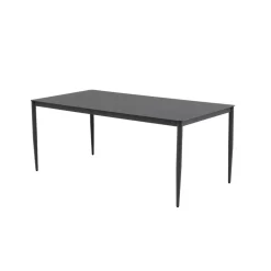 Gartentisch 'Silvie' Stahl/Glas 180 x 90 x 72 cm