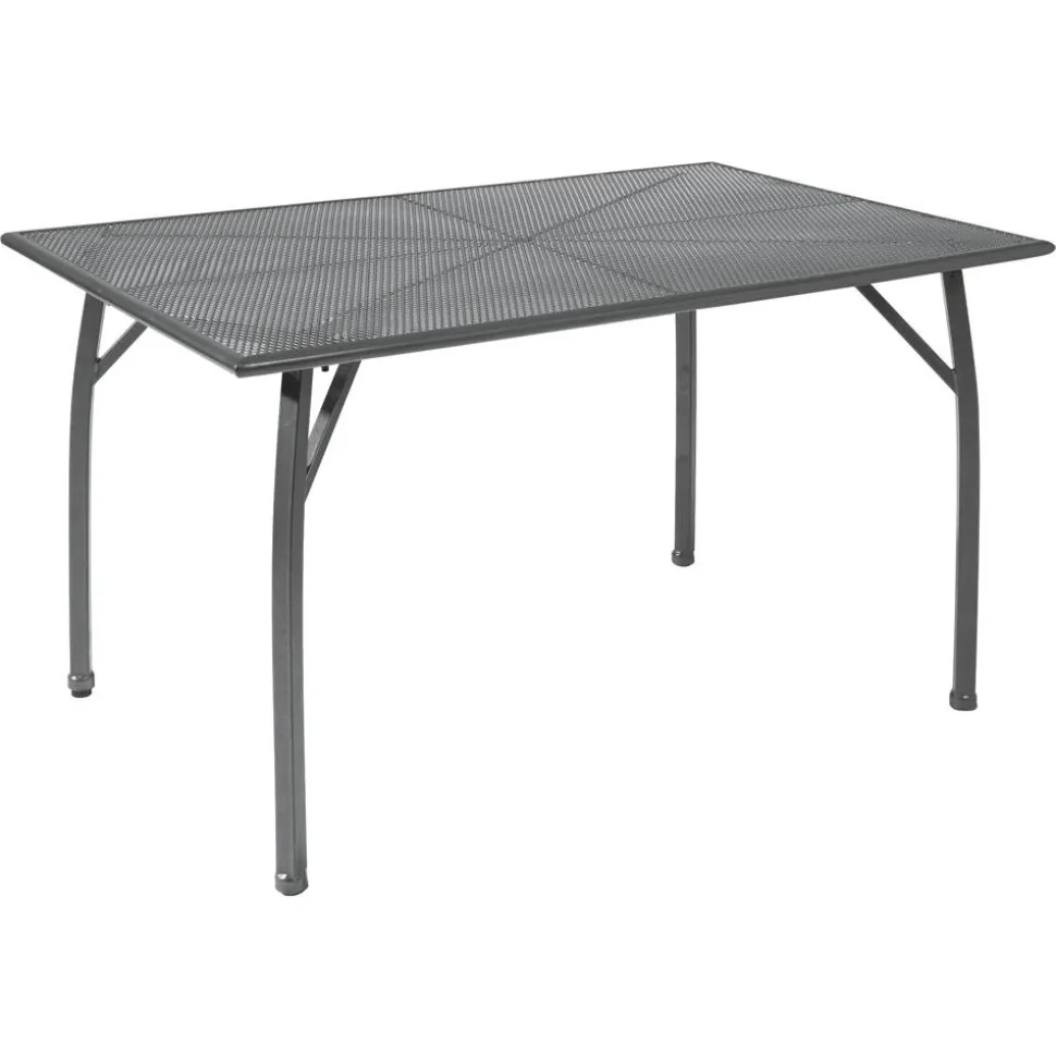Gartentisch 'Toulouse' Stahl 90 x 74 x 140 cm