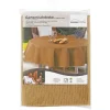 Gartentischdecke PVC rund beige Ø 160 cm