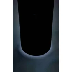 Gas-Feuerstelle 'Nova LED L' mit Schutzhülle, schwarz, Ø 36 x 102 cm