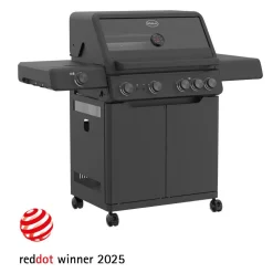 Gasgrill 'Allflame Hero 4' schwarz 138 x 118 x 61 cm