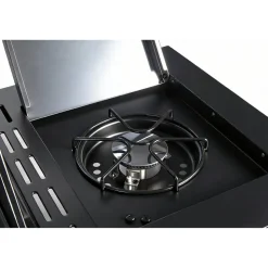 Gasgrill 'Augusta' silbern 4+1 Brenner 17 kW 150,5 x 116,5 x 58 cm