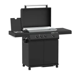Gasgrill 'BBQ Plancha Artiso G3-PL Nero' schwarz 139,5 x 59,2 x 101,9 cm