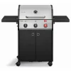 Gasgrill 'Chicago Next 3 R Turbo' schwarz 124 x 108 x 51 cm