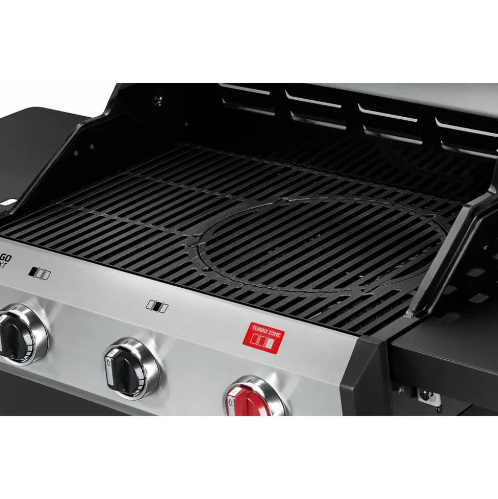 Gasgrill 'Chicago Next 3 R Turbo' schwarz 124 x 108 x 51 cm