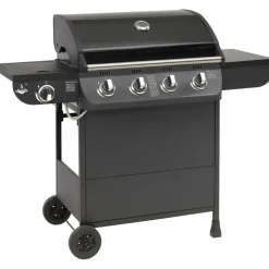 Gasgrill 'Columbus' schwarz 107,5 x 130 x 58,5 cm