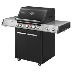 Gasgrill 'Cruster IK Uniq Pro 3' schwarz, silber 147 x 121 x 69,5 cm