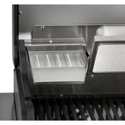 Gasgrill 'Cruster Uniqe 3' schwarz/silber 145 x 120 x 65,5 cm