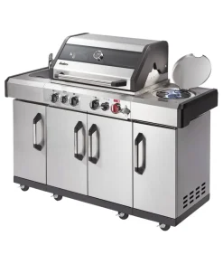Gasgrill 'Kansas II Pro 4 SIK Turbo' 4 Brenner 153 x 64 x 118 cm