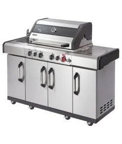 Gasgrill 'Kansas II Pro 4 SIK Turbo' 4 Brenner 153 x 64 x 118 cm