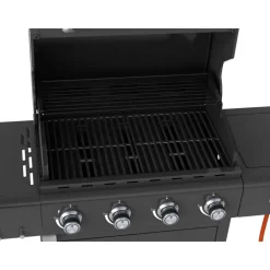 Gasgrill 'Laredo' schwarz 123,5 x 107,5 x 52 cm