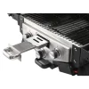 Gasgrill 'Medison' silbern 118,5 x 52 x 38 cm