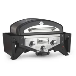 Gasgrill 'Medison' silbern 118,5 x 52 x 38 cm