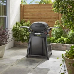 Gasgrill mit Rollwagen 'Q2800N+' schwarz