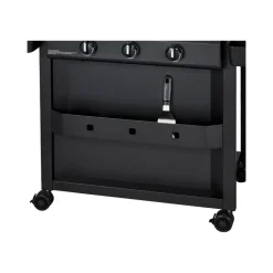 Gasgrill 'Plancha Amaro' schwarz 138,5 x 99 x 58 cm