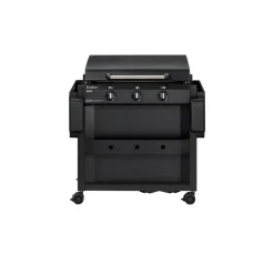 Gasgrill 'Plancha Amaro' schwarz 138,5 x 99 x 58 cm