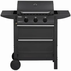 Gasgrill 'San Diego UP 3' schwarz 102 x 52 x 97 cm