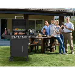 Gasgrill 'San Francisco' 3+1 Brenner 110 x 104,5 x 57 cm