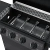 Gasgrill 'San Jose' schwarz 114 x 101,5 x 51 cm