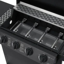 Gasgrill 'San Jose' schwarz 114 x 101,5 x 51 cm