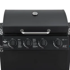 Gasgrill 'San Jose' schwarz 114 x 101,5 x 51 cm