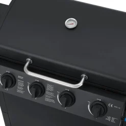 Gasgrill 'San Jose' schwarz 114 x 101,5 x 51 cm