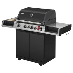 Gasgrill 'Uniq 4 IK Cruster' schwarz 155 x 120 x 65,5 cm