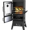 Gasgrill-Smoker 'Portland W2' schwarz 50 x 107 x 48 cm