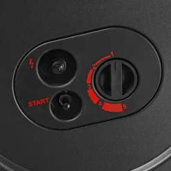 Gas-Heizofen 'Blue Flame Pure Premium++' schwarz, mit Thermostat