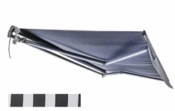 Gelenkarmmarkise mit Volant 395 x 250 cm
