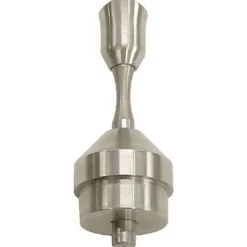 Geländerkopf 'E39' Edelstahl V2A mit Stifthalter, für Geländerstab Ø 42,4 x 2 mm