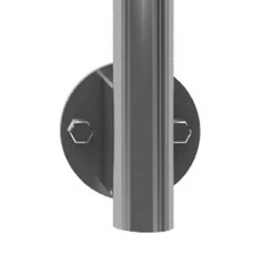 Geländerset 'PS 501' Edelstahl 150 cm Bodenmontage