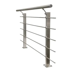 Geländerstab 'B111' CubeRail Aluminium eloxiert 30/60 x 820 mm