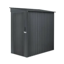 Gerätehaus anthrazit 103 x 185 x 190 cm