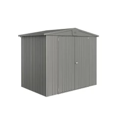 Gerätehaus 'Europa 3' 244 x 156 cm Quarzgrau metallic