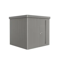 Gerätehaus 'Neo' quarzgrau-metallic 236 x 236 x 222 cm