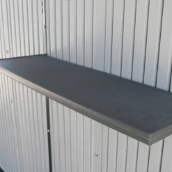 Gerätehaus 'Starlet' lichtgrau 206,3 x 227,9 x 140,3 cm