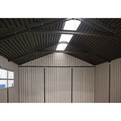 Gerätehaus 'Starlet' lichtgrau 206,3 x 227,9 x 140,3 cm