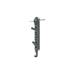 Geräteleiste 'combisystem Flex' dunkelgrau/türkis 49,6 cm
